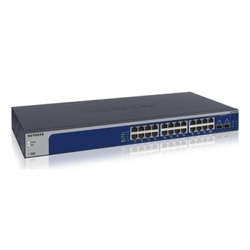 Switch gestionado Netgear XS724EM 24 puertos 10G multi-gigabit y 2 SFP+ para rack