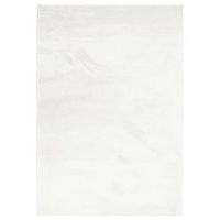 alfombra de pelo corto oviedo crema 140x200 cm vidaxl