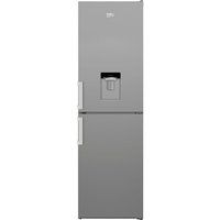beko cxfp3582ds 5050 fridge freezer - silver silver