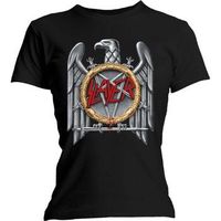 slayer camiseta manga larga silver para mujer