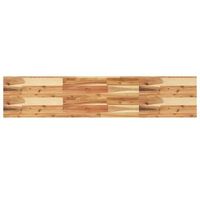 tablero de mesa rectangular madera maciza acacia 120x30x4 cm vidaxl