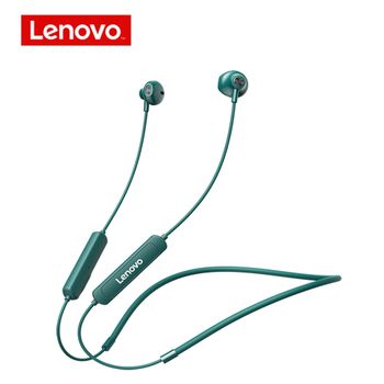 Nuevo Lenovo SH1 auricular inalámbrico Bluetooth 5,0 Chip HIFI calidad de sonido IPX5 auriculares deportivos impermeables auriculares magnéticos con banda para el cuello