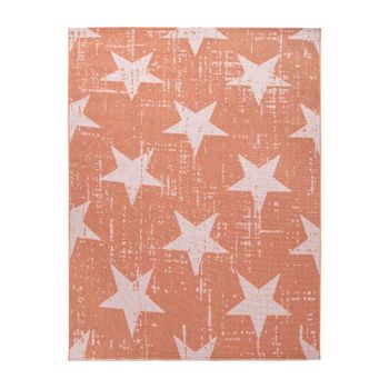 Alfombra Neva naranja 200x280 cm
