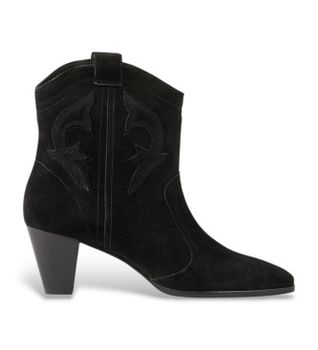 BA&SH para mujer. 2E25NCAS Botines de Piel New Casey negro (40), 3 a 5cm, Ninguno, Casual