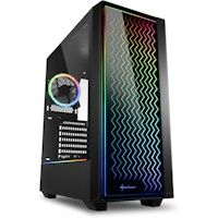 Sharkoon RGB LIT 200 Midi Tower Negro