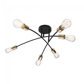 Plafón de techo sarini (6 luces)