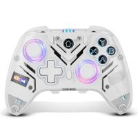 mando krom krystal bluetooth v50 transparente led rgb pc switch android ios