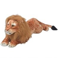 vidaxl lean de peluche marran xxl