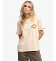 superdry para mujer w1011925a camiseta crest embellished beige xs casual algodon manga corta