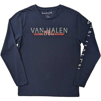 Van Halen Camiseta manga larga 84 Tour para hombre