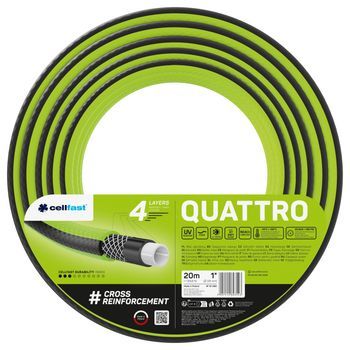 Manguera Cellfast Quattro 1'' 20 M De 4 Capas