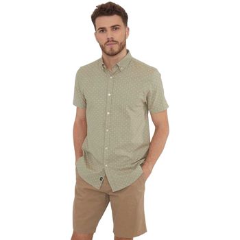 Threadbare Camisa manga corta Leo para hombre