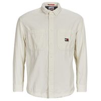tommy jeans camisa manga larga tjm casual corduroy overshirt para hombre