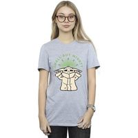 disney camiseta the mandalorian small but mighty para mujer
