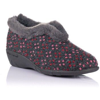 Vulladi Pantuflas Zapatilla de casa con cuña para mujer
