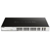 d-link dgs-1210-24pe smart switch gestionado 24 puertos 1000base-t poe  4 puertos combo 1000base-tsfp