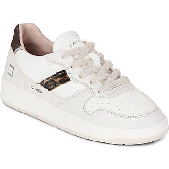 D.A.T.E. Zapatillas COURT 2.0 VINTAGE IVORY-LEOPARD para mujer