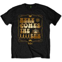 the beatles camiseta manga larga here comes the sun para mujer