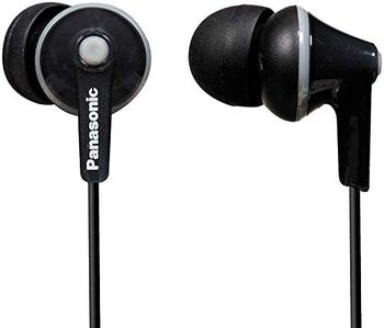 Panasonic RP-HJE125E-K auricular y casco Auriculares Alámbrico Dentro de oído Música Negro