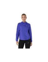 chaqueta de running asics core jacket mujer cobalto