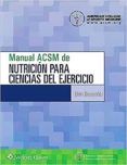 manual acsm de nutricion para ciencias del ejercicio