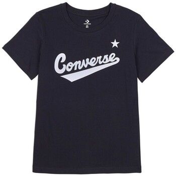 Converse Camiseta Scripted Wordmark Tee para mujer
