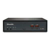 barebone shuttle dn11h7 intel core ultra 7 155h 96gb ram ssd pcie 4x lan vesa