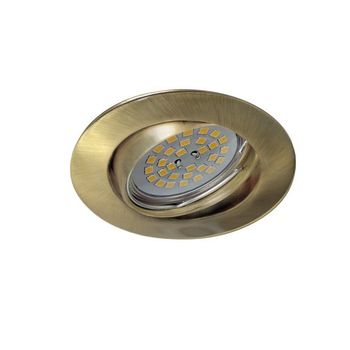 Empotrable led basic basculante redondo oro viejo (8w)