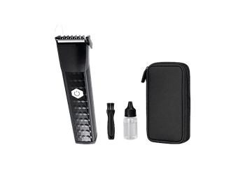 Barbero - KOENIC KBT 90123, Autonomía 90 min, Corte de 0.5mm a 5.5 mm, Cuchillas Acero Inoxidable, Indicador Nivel Carga, Negro