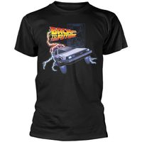 back to the future camiseta retro revival para hombre