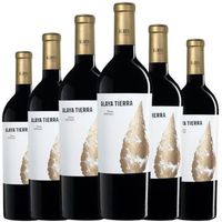 alaya tierra vino tinto con crianza de 15 meses en roble frances 75 cl 16  pack 6 botellas