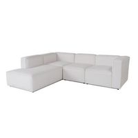 sofa esquinero more pars m4-m2-m1-m2 blanco