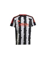 camiseta adidas tiro infantil negroblanco