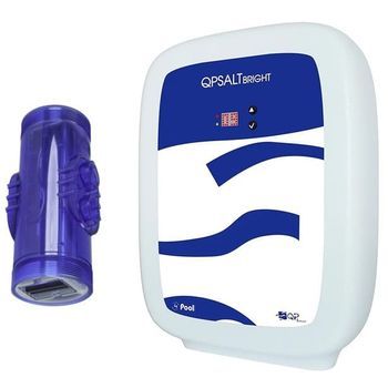 Clorador Salino Agua Piscina Salt Bright Uno Qp 120m3 Híbrido Autolimpia Boost - 13g/h