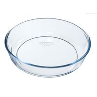 molde tarta hondo vidrio borosilicato 26x26x6 cm
