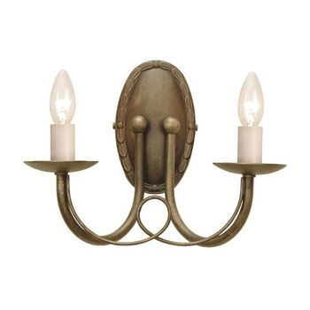Aplique de pared minster (2 luces)
