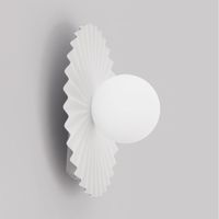 aplique de pared drino m blanco