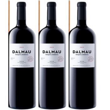 Dalmau Magnum Vino Tinto Reserva Español Con Cuerpo Y Notas De Fr 150 Cl 14,5 % Pack 3 Botellas
