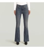 g-star para mujer d21290-d842-g803 jeans 3301 flare azul 2930 casual denim sostenible algod243n reciclado