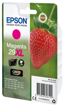 CARTUCHO EPSON MAGENTA XP-235/XP-332/XP-335/XP-432/XP-435 Nº29XL C13T29934012