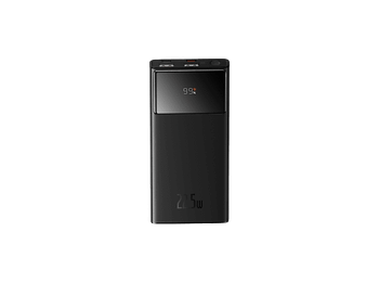 Powerbank - Baseus STAR-LORD, 10000mAh, 22.5W, Carga rápida y simultánea, Con pantalla LED, USB a Tipo C, Negro