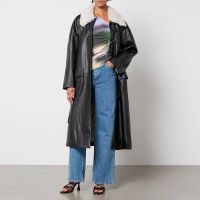 baum und pferdgarten delize faux leather coat - eu 34uk 6