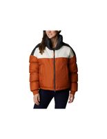 chaqueta de montana columbia pike lake naranja mujer