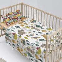 harvestwood juego de sabanas cuna 2 piezas
