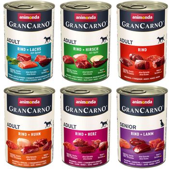 Animonda GranCarno Original Adult Mixed Trial 6 x 400g - Mix 1: 6 varieties