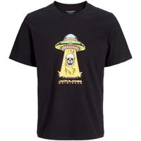 jack  jones camiseta 12274892 joranatomy skull tee ss crew neck sn jnr black para nino