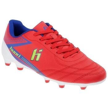 Huari Zapatillas de fútbol Chaussures de football Octubri JR rouge para niño