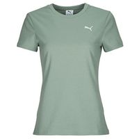 puma camiseta ess elevated rib tee para mujer