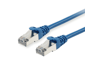 LATIGUILLO APANTALLADO S/FTP CATEGORIA 6 LIBRE HALOGENOS 20M COLOR AZUL EQUIP P/N 605539