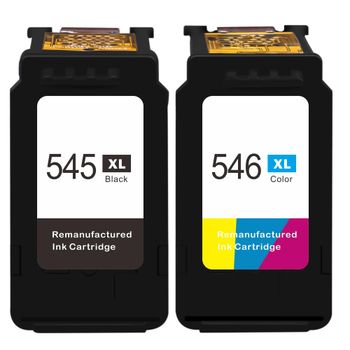 PG-545XL CL-546XL Cartuchos para Canon Pixma TS3150 TS3151 TS3351 TS3350 MG2550 MG2550S MG2950 MG3050 (Negro,Color,2-Pack)